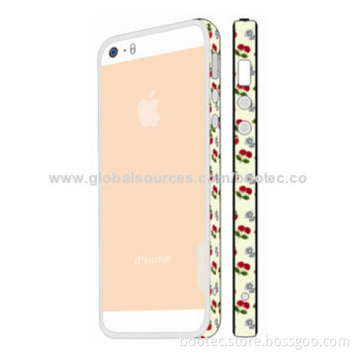 Soft bumpers for iPhone 5/iPhone 6, any patterns are available